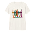Trumpet Funny 80S Musician Tri Blend T-Shirt - Graphic Print Men Women - T-Shirt, Sweatshirt, Hoodie