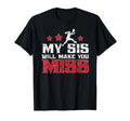 My Sis Baseball Pitcher Brother T-Shirt - Unique Graphic Men Women - T-Shirt, Sweatshirt, Hoodie