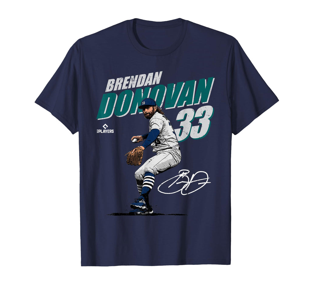 Brendan Donovan Seattle Baseball Players T-Shirt - Novelty Apparel Unisex - T-Shirt, Sweatshirt, Hoodie