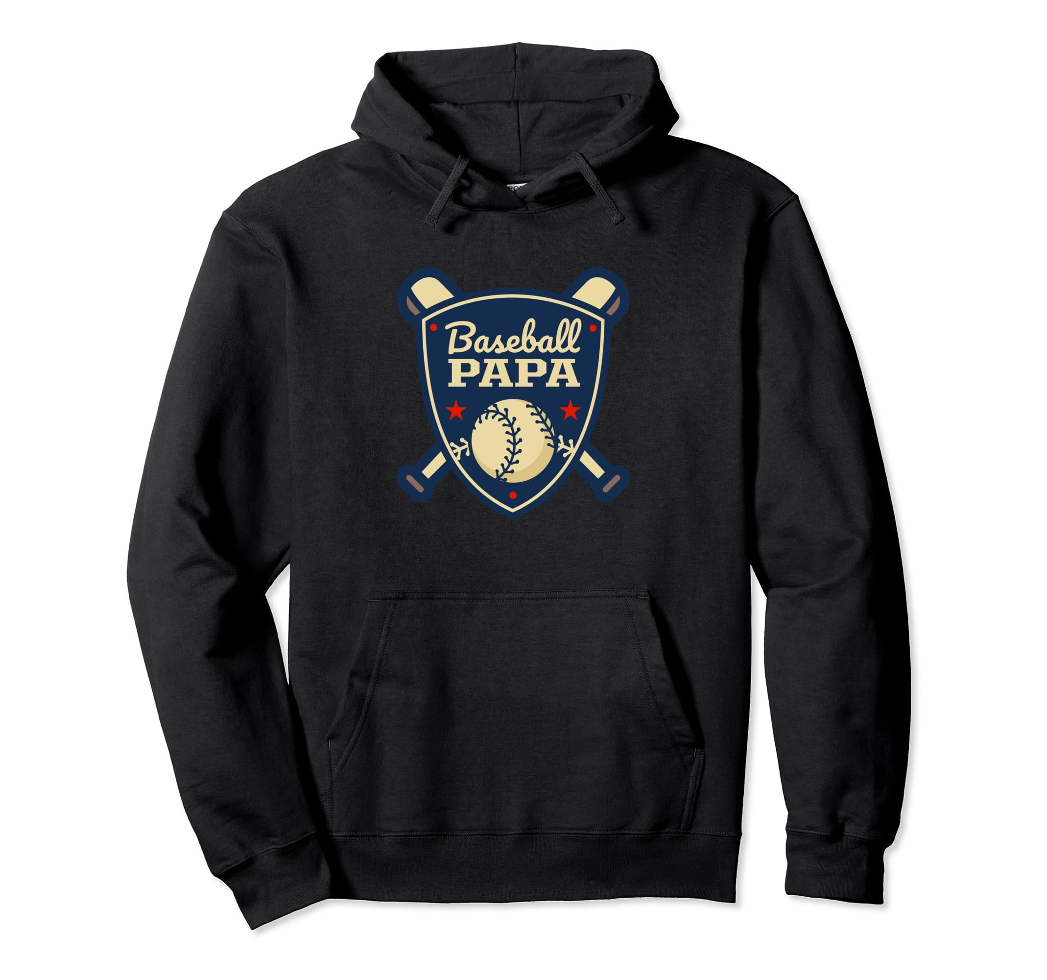 Baseball Papa Matching Family Hoodie - Streetwear Style for Adults - T-Shirt, Sweatshirt, Hoodie