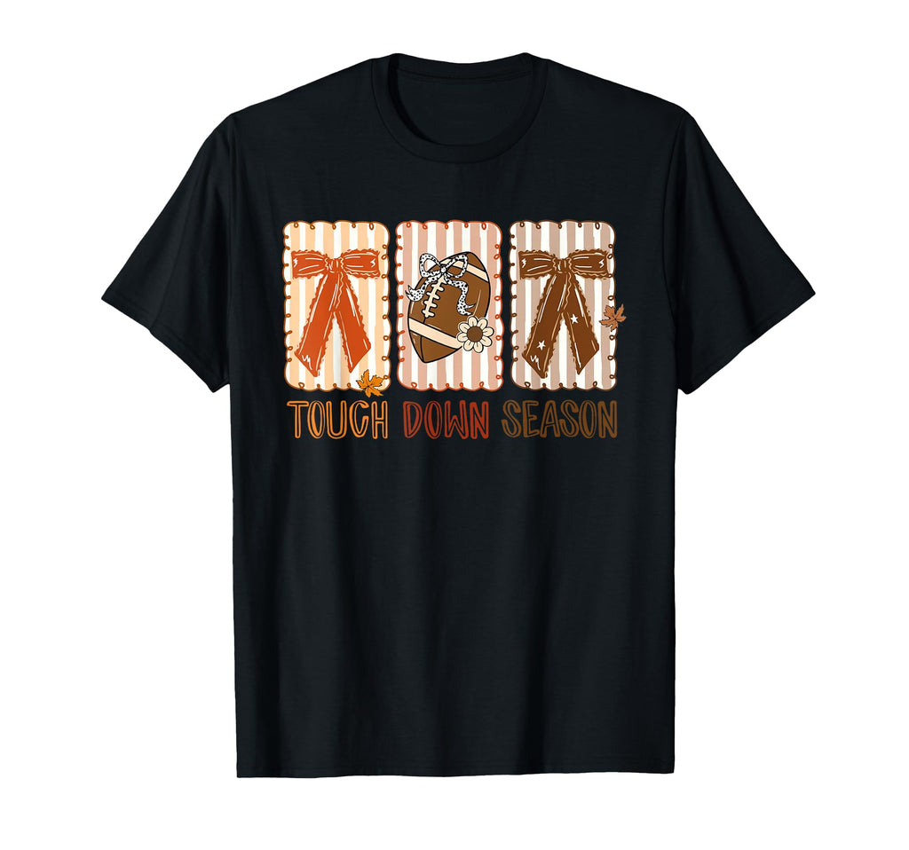 Touchdown Season Leopard Game Day T-Shirt - Custom Art Print Unisex - T-Shirt, Sweatshirt, Hoodie