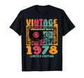 Born 1978 Greatest Hits 1978 Birthday T-Shirt - Novelty Apparel Men Women - T-Shirt, Sweatshirt, Hoodie