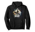 Baseball Dad Fathers Day Hoodie - Aesthetic Graphic Unisex - T-Shirt, Sweatshirt, Hoodie