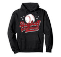 Baseball Girlfriend Proud Girlfriend Hoodie - Aesthetic Graphic for Adults - T-Shirt, Sweatshirt, Hoodie
