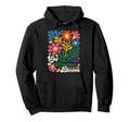 Let Kindness Bloom Boho Matisse Flower Hoodie - Trendy Graphic for Adults - T-Shirt, Sweatshirt, Hoodie