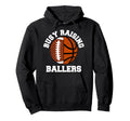 Busy Raising Ballers Funny Football Hoodie - Unique Graphic for Adults - T-Shirt, Sweatshirt, Hoodie