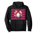 Baseball Mom Baseball Mama Mothers Day Hoodie - Minimalist Print Unisex - T-Shirt, Sweatshirt, Hoodie