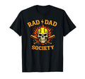 Softball Father Rad Dad Society T-Shirt - Trendy Graphic for Adults - T-Shirt, Sweatshirt, Hoodie