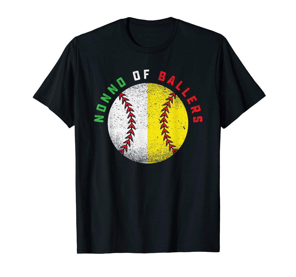 Italian Nonno Baseball Softball T-Shirt - Novelty Apparel for Adults - T-Shirt, Sweatshirt, Hoodie