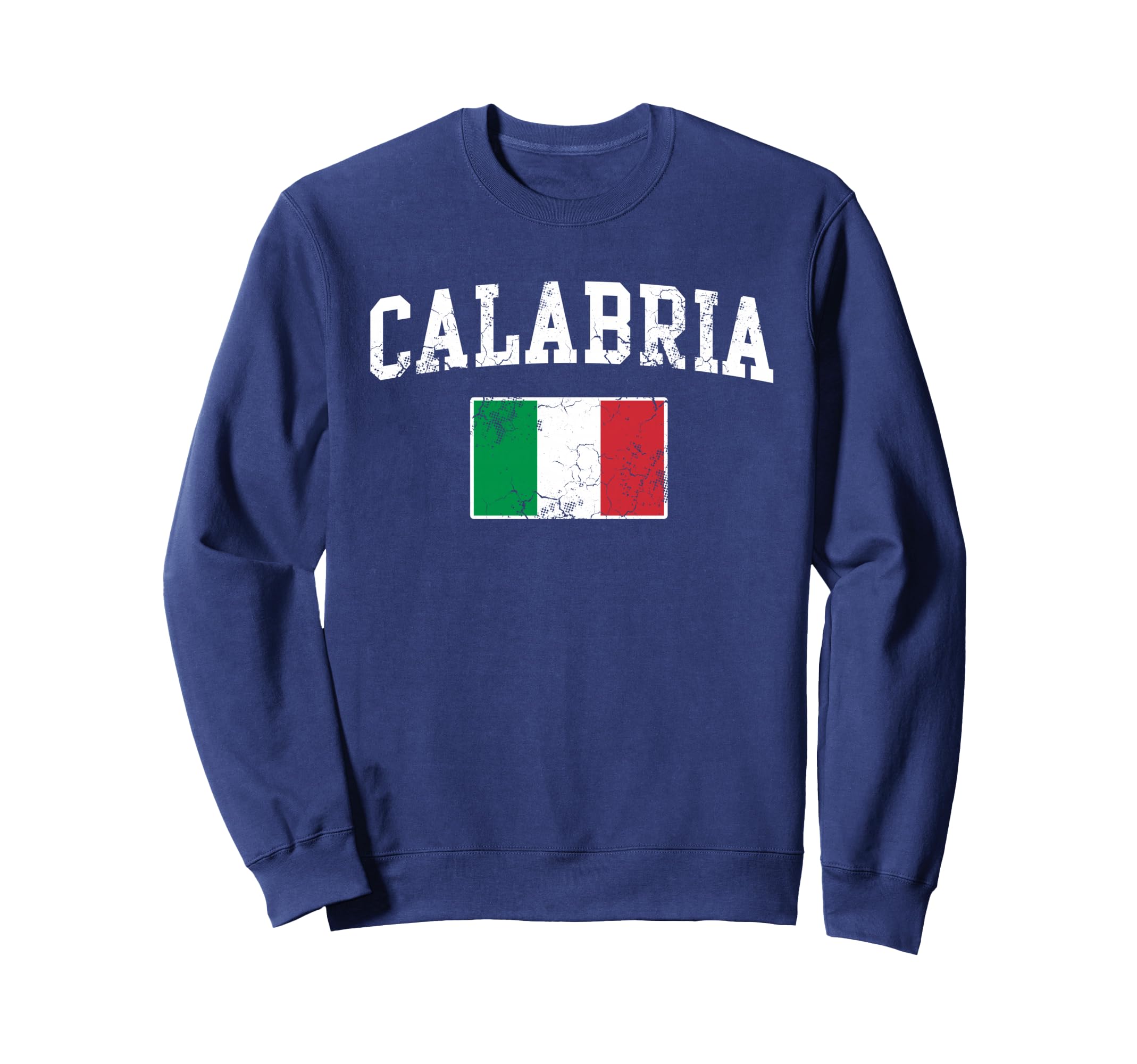 Calabria Italy Flag Italia Italian Sweatshirt - Graphic Print Unisex - T-Shirt, Sweatshirt, Hoodie