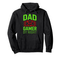 Dad Day Gamer Night Hoodie - Unique Graphic Men Women - T-Shirt, Sweatshirt, Hoodie