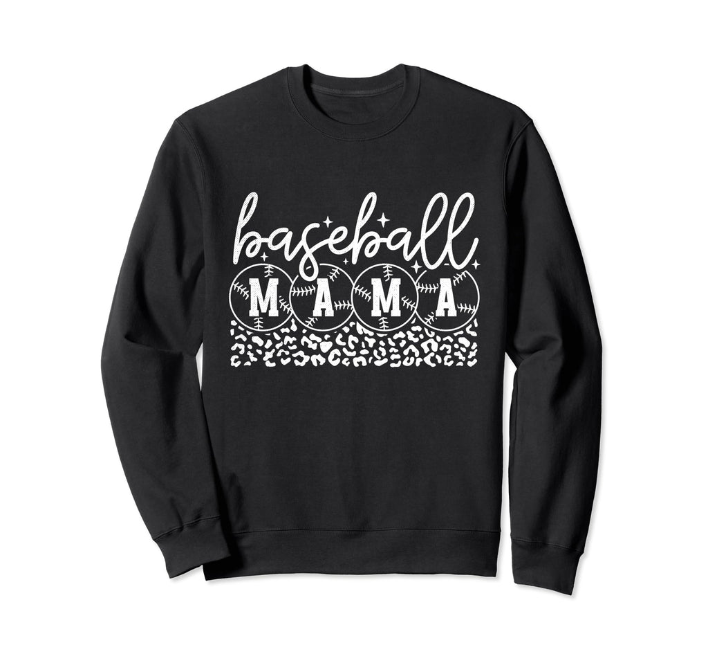 Baseball Mama Funny Baseball Sweatshirt - Graphic Print Unisex - T-Shirt, Sweatshirt, Hoodie