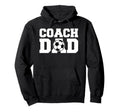 Coach Dad Soccer Dad Soccer Coach Hoodie - Trendy Graphic for Adults - T-Shirt, Sweatshirt, Hoodie