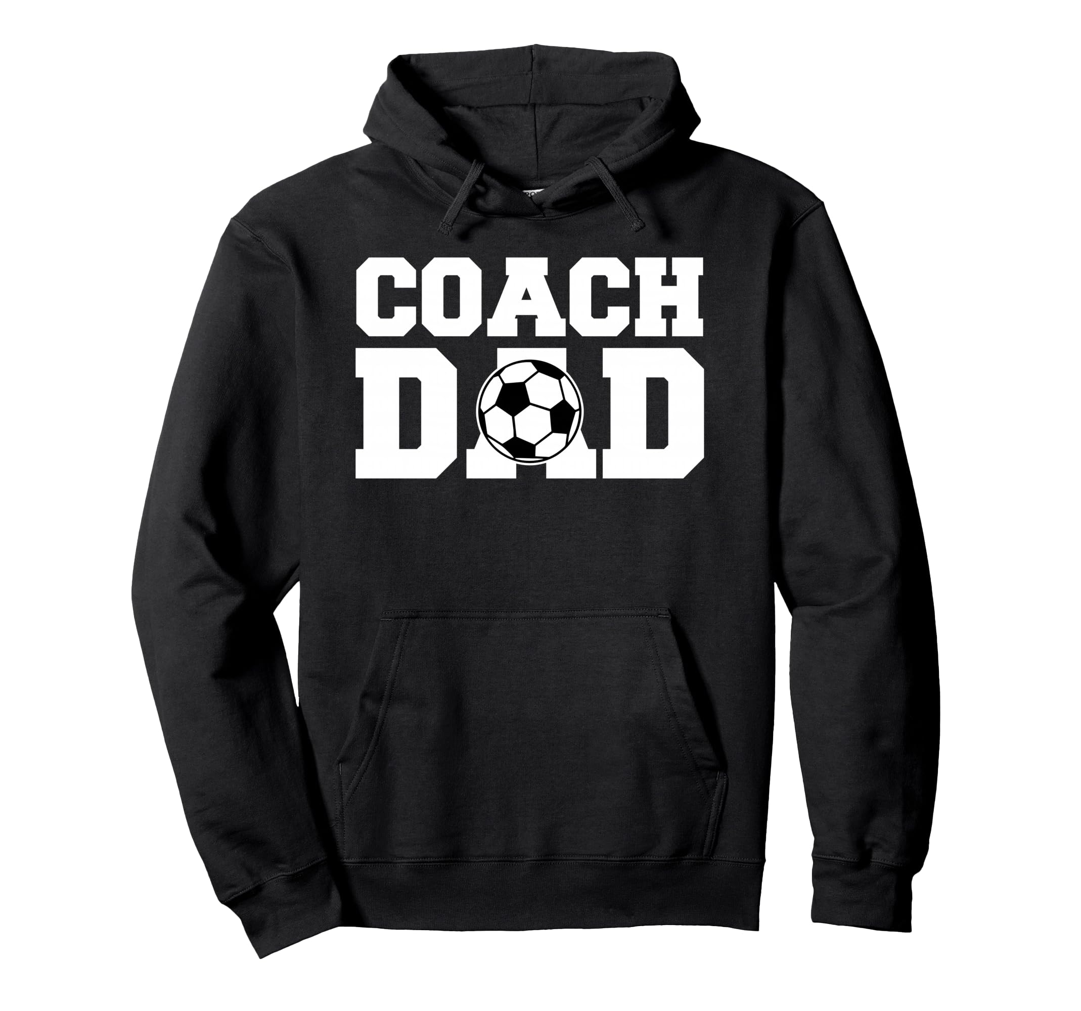 Coach Dad Soccer Dad Soccer Coach Hoodie - Trendy Graphic for Adults - T-Shirt, Sweatshirt, Hoodie