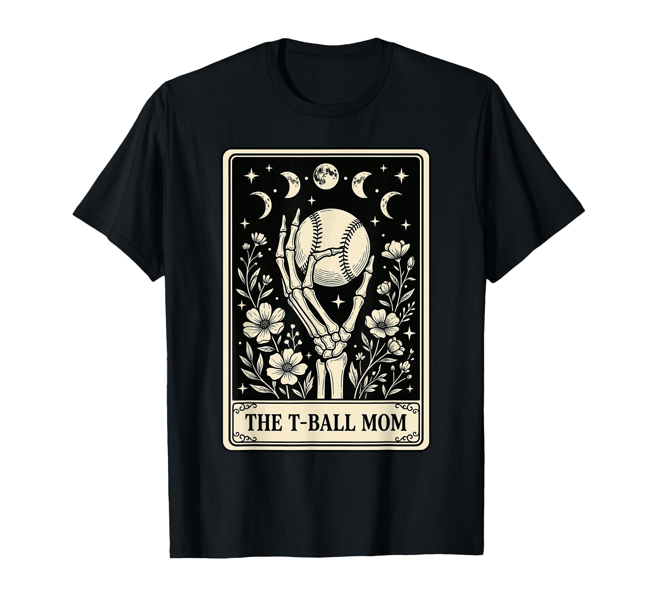 Gothic Ball Mom Baseball Mom T-Shirt - Casual Everyday Wear for Adults - T-Shirt, Sweatshirt, Hoodie
