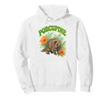 Porcupine Groovy Floral Porcupine Hoodie - Aesthetic Graphic Unisex - T-Shirt, Sweatshirt, Hoodie
