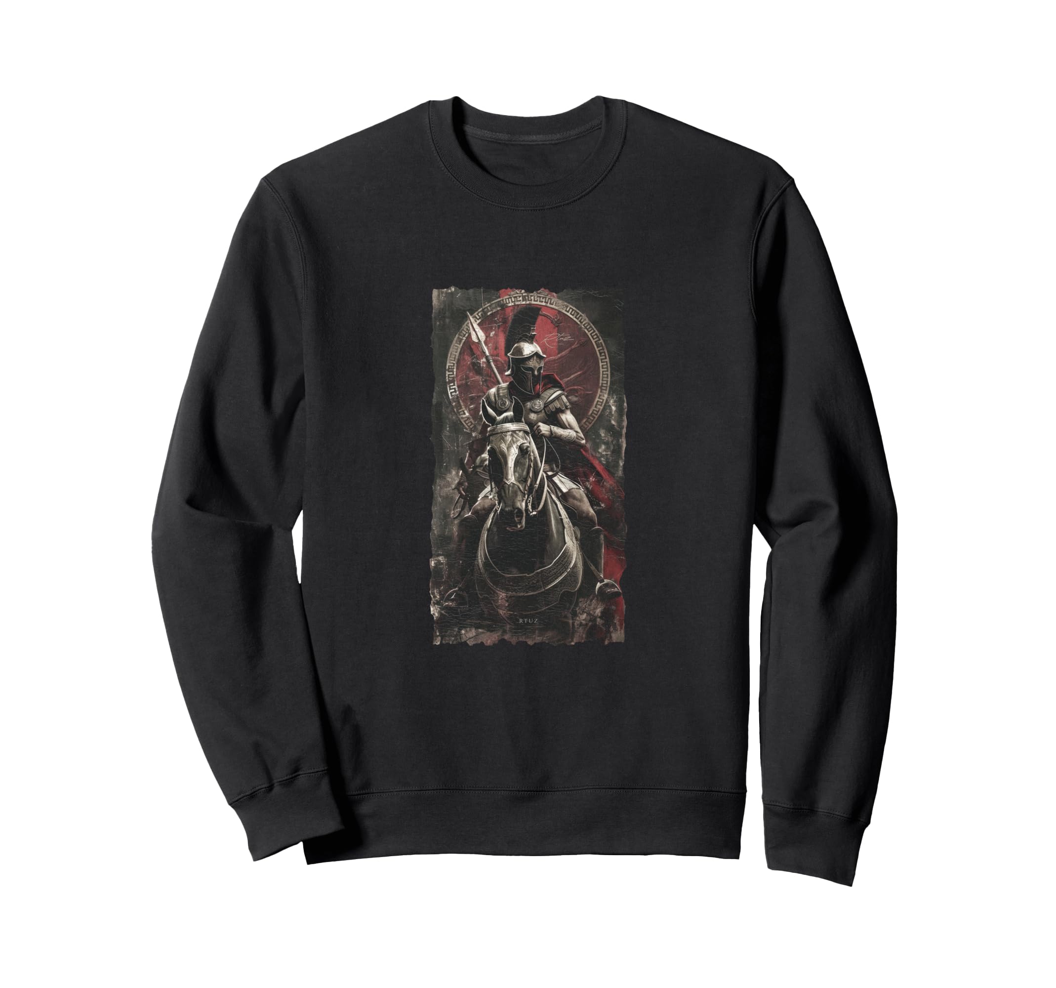 Spartan Helmet Warrior Aesthetic Sweatshirt - Streetwear Style Men Women - T-Shirt, Sweatshirt, Hoodie