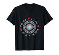 Peace Love And Rock N Roll T-Shirt - Trendy Graphic Men Women - T-Shirt, Sweatshirt, Hoodie