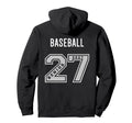 2027 Senior Baseball Back Team Souvenir 27 Hoodie - Unique Graphic Unisex - T-Shirt, Sweatshirt, Hoodie