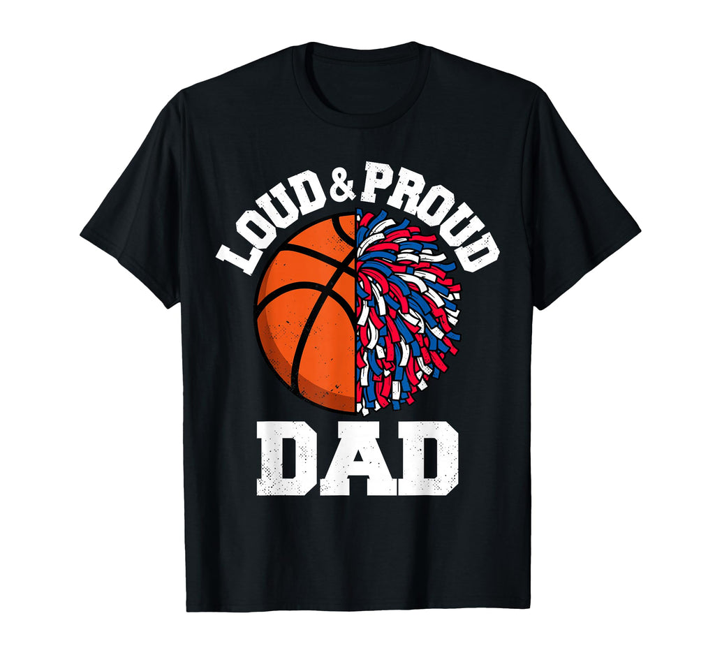 Loud Proud Basketball Cheerleader T-Shirt - Aesthetic Graphic for Adults - T-Shirt, Sweatshirt, Hoodie