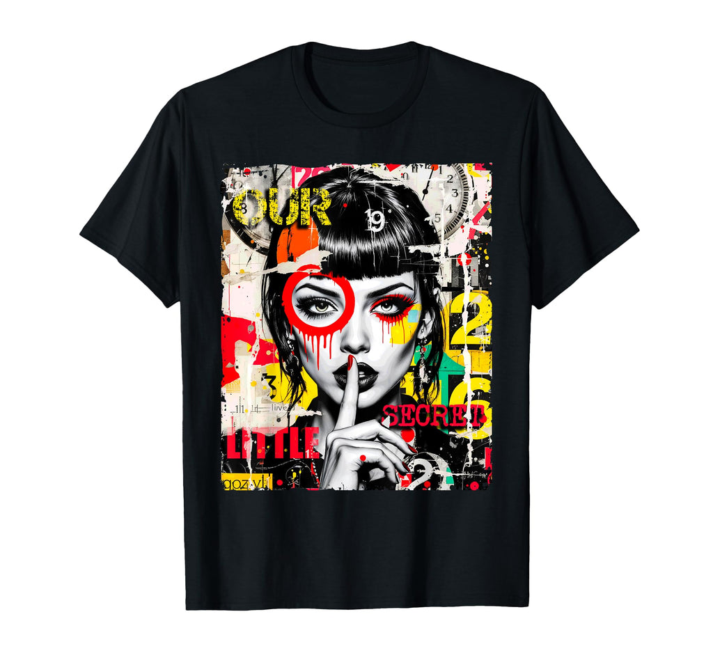 Grunge Pop Art Punk Street Art 90S T-Shirt - Custom Art Print Men Women - T-Shirt, Sweatshirt, Hoodie