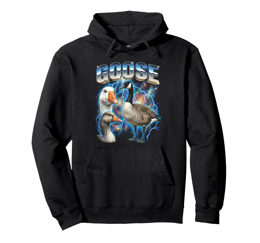 Goose 80S Silly Funny Goose 90S Hoodie - Unique Graphic for Adults - T-Shirt, Sweatshirt, Hoodie