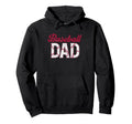 Baseball Dad Gifts Fathers Day Dad Hoodie - Custom Art Print Men Women - T-Shirt, Sweatshirt, Hoodie