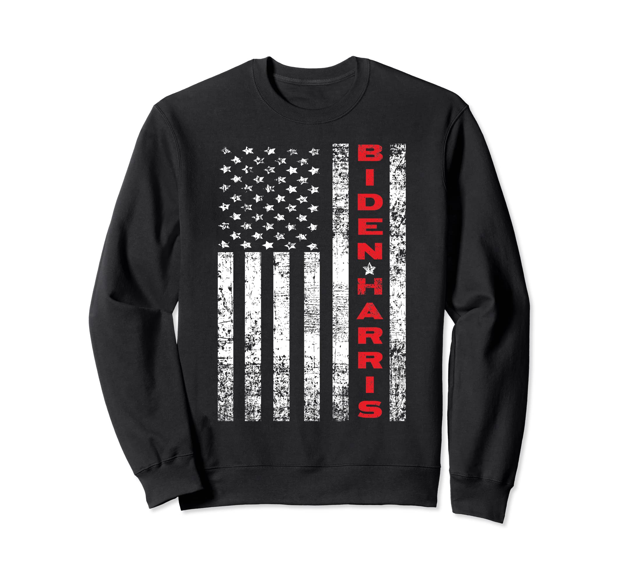 Joe Biden Kamala Harris Distressed Sweatshirt - Streetwear Style Men Women - T-Shirt, Sweatshirt, Hoodie
