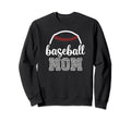 Baseball Mom Leopard Baseball Sweatshirt - Custom Art Print for Adults - T-Shirt, Sweatshirt, Hoodie