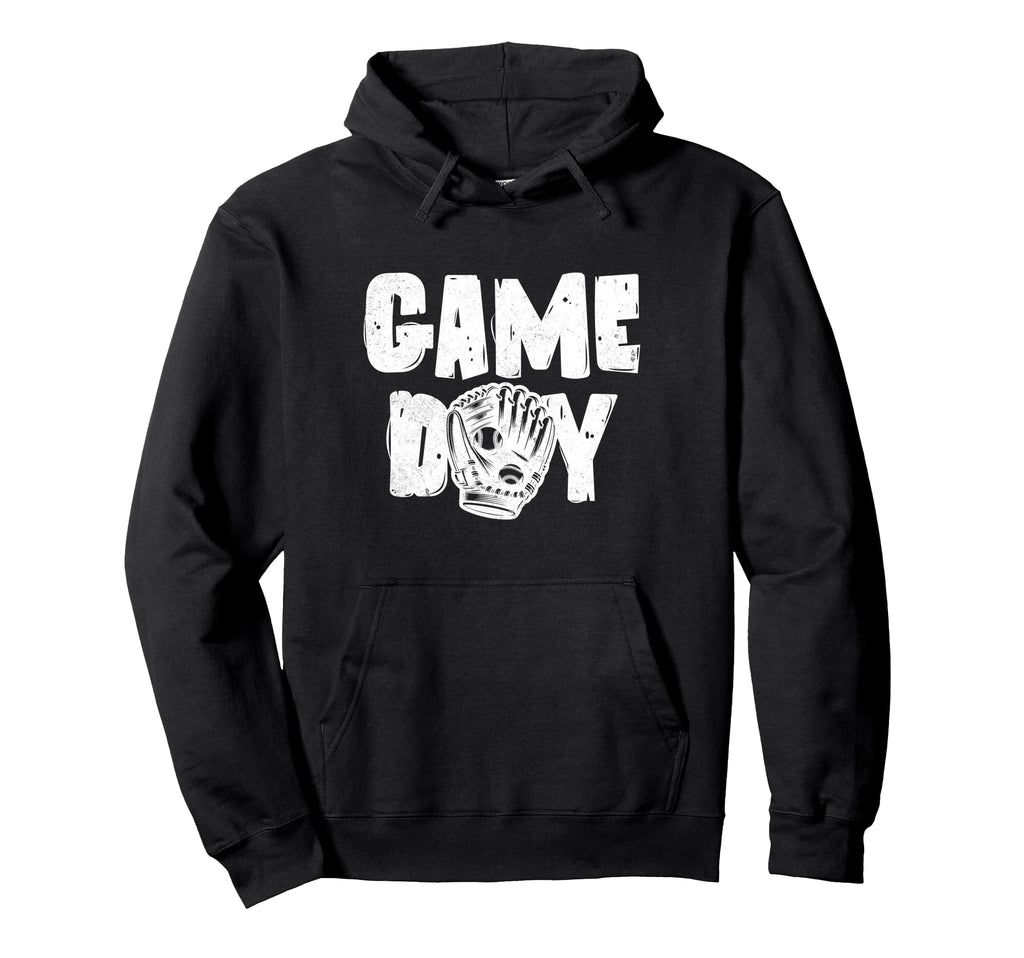 Grunge Baseball Heart Softball Mom Game Hoodie - Graphic Print Men Women - T-Shirt, Sweatshirt, Hoodie