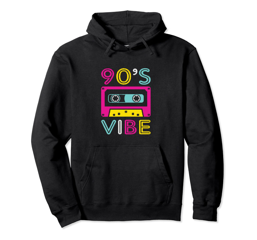 90S Vibe Cassette Tape Hoodie - Aesthetic Graphic Unisex - T-Shirt, Sweatshirt, Hoodie