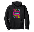 90S Vibe Cassette Tape Hoodie - Aesthetic Graphic Unisex - T-Shirt, Sweatshirt, Hoodie