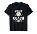 Coach Uncle Baseball Coach Dugout T-Shirt - Fun Novelty Design Men Women - T-Shirt, Sweatshirt, Hoodie