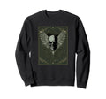 Y2K Aesthetic Fairy Angel Wings Heart Sweatshirt - Custom Art Print Unisex - T-Shirt, Sweatshirt, Hoodie