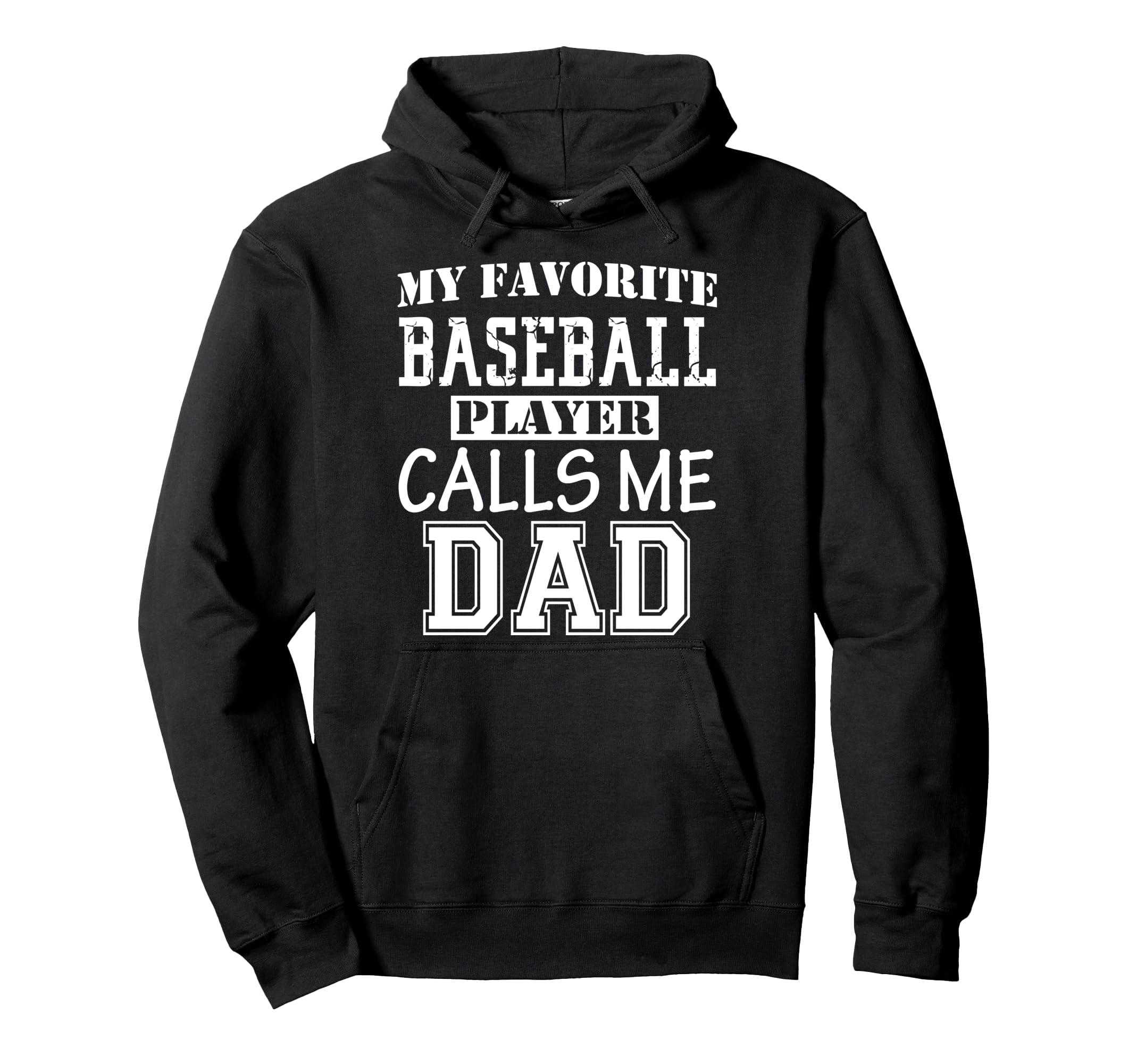 Funny Supportive Dad Baseball Player Hoodie - Unique Graphic Men Women - T-Shirt, Sweatshirt, Hoodie