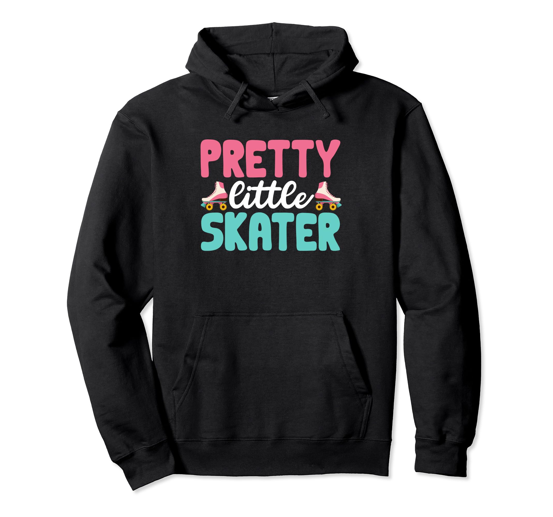 Rollerskate Pretty Little Skater Roller Hoodie - Aesthetic Graphic Unisex - T-Shirt, Sweatshirt, Hoodie