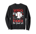 Baseball Senior 2027 Fiance Sweatshirt - Casual Everyday Wear for Adults - T-Shirt, Sweatshirt, Hoodie