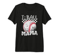 Funny T Ball Mom Softball Ball Mama T-Shirt - Casual Everyday Wear Unisex - T-Shirt, Sweatshirt, Hoodie