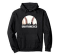 San Francisco Cityscape Dad Baseball Hoodie - Graphic Print for Adults - T-Shirt, Sweatshirt, Hoodie