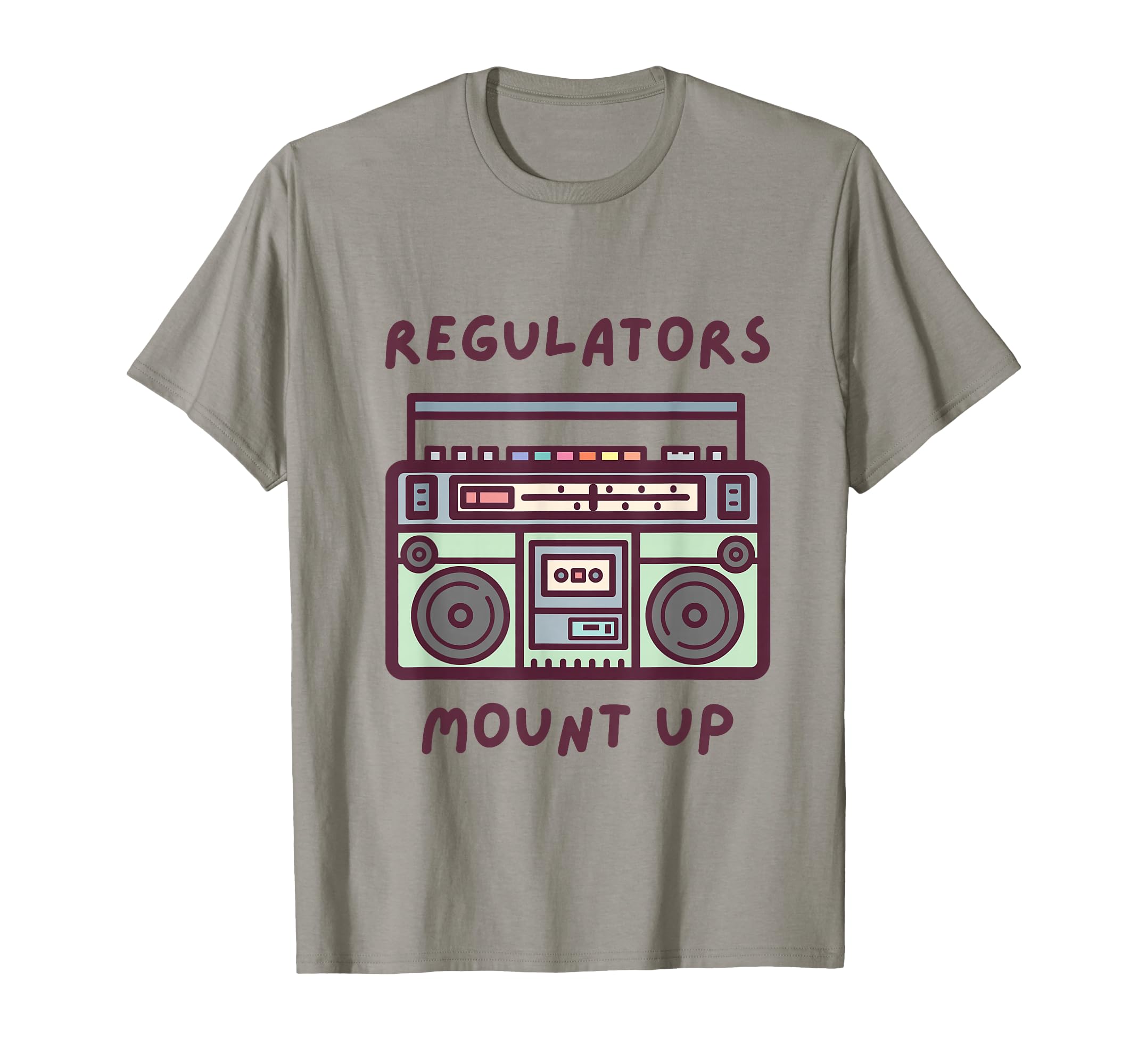 Regulators Mount Up 90S Old School T-Shirt - Custom Art Print Men Women - T-Shirt, Sweatshirt, Hoodie