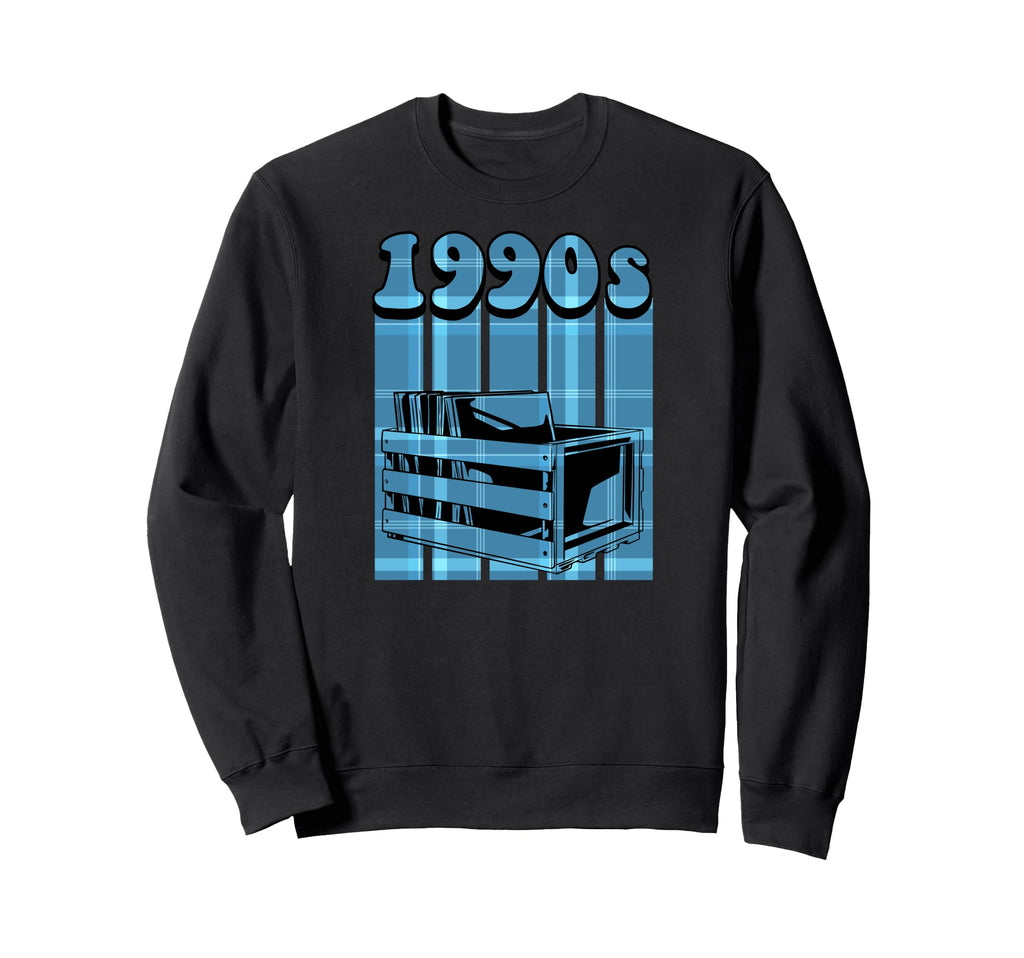 1990S Vinyl Records Back To 90S Sweatshirt - Trendy Graphic Men Women - T-Shirt, Sweatshirt, Hoodie