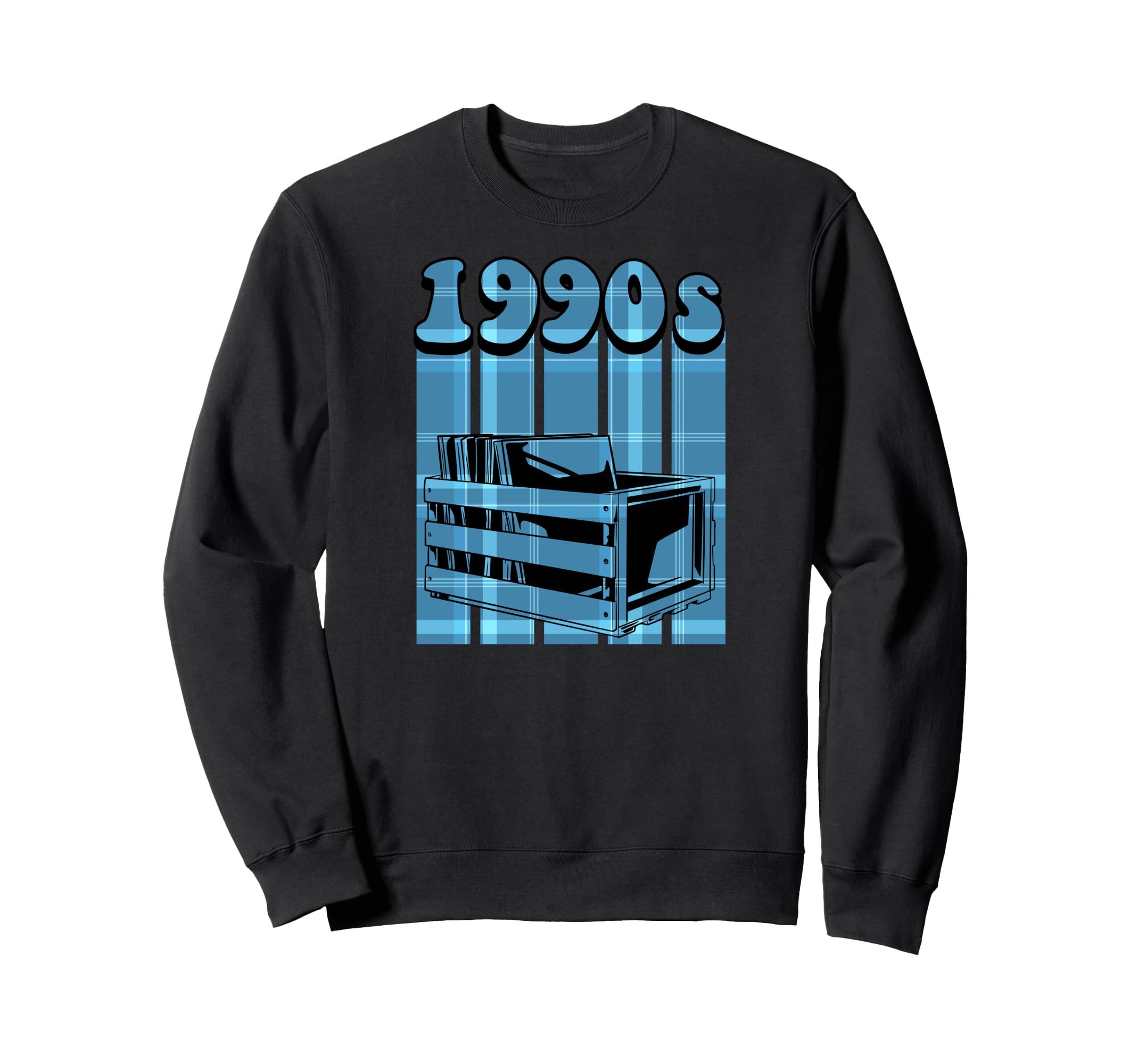 1990S Vinyl Records Back To 90S Sweatshirt - Trendy Graphic Men Women - T-Shirt, Sweatshirt, Hoodie