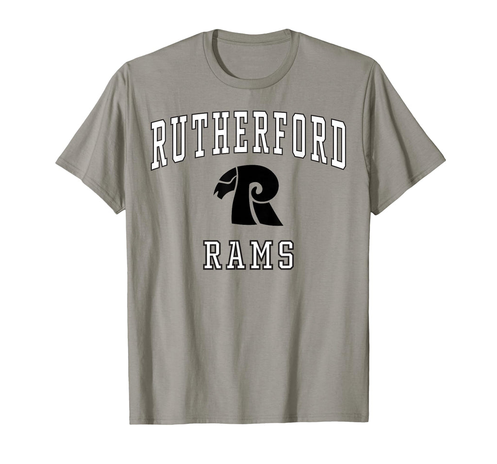 Rutherford High School Rams C1 T-Shirt - Minimalist Print Men Women - T-Shirt, Sweatshirt, Hoodie