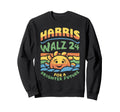 Kamala Harris President 2024 Tim Walz Sweatshirt - Graphic Print for Adults - T-Shirt, Sweatshirt, Hoodie