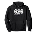 626 Made Pasadena Distressed Hoodie - Trendy Graphic for Adults - T-Shirt, Sweatshirt, Hoodie