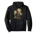 Skull Sunflowers Gothic Goth Alt Y2K Hoodie - Graphic Print for Adults - T-Shirt, Sweatshirt, Hoodie
