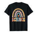 Science Teacher Groovy Teacher Rainbow T-Shirt - Fun Novelty Design Unisex - T-Shirt, Sweatshirt, Hoodie