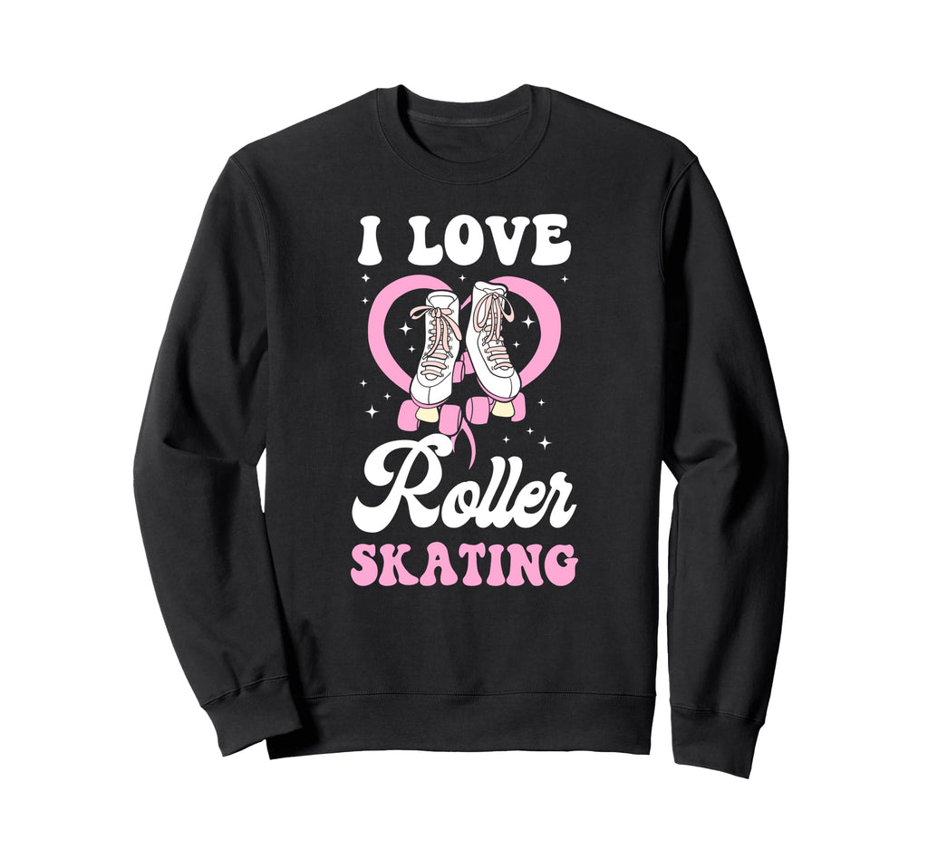 Roller Skating Skate 1970S Sweatshirt - Novelty Apparel Men Women - T-Shirt, Sweatshirt, Hoodie
