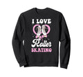 Roller Skating Skate 1970S Sweatshirt - Novelty Apparel Men Women - T-Shirt, Sweatshirt, Hoodie