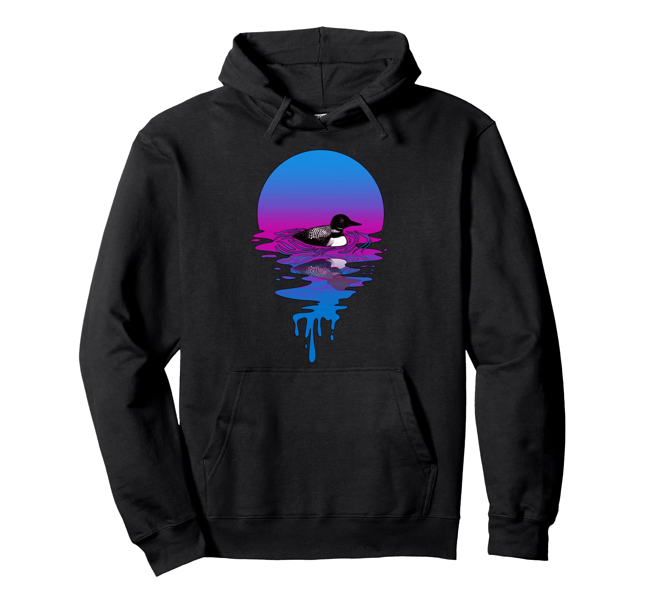 Sunset Loon Hoodie - Casual Everyday Wear for Adults - T-Shirt, Sweatshirt, Hoodie